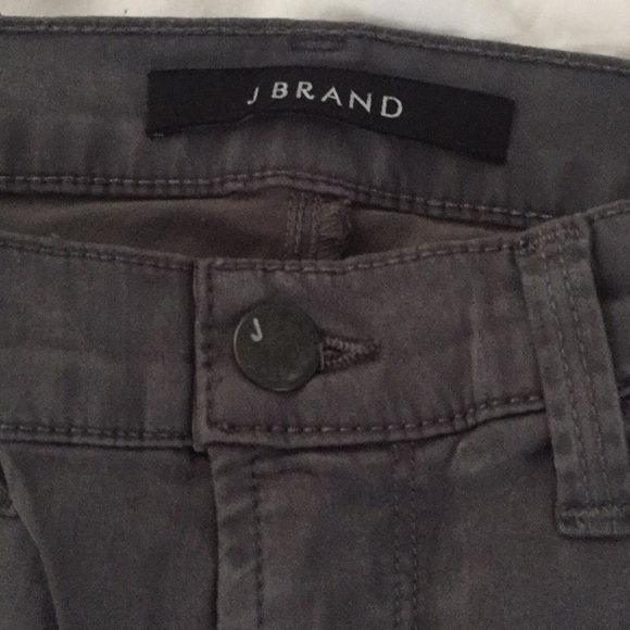 New Jbrand Super Skinny Jeans 485 Ash Grey 26 - Picture 3 of 6